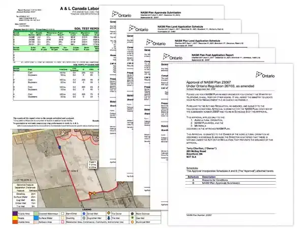 Collage of NASM approvals